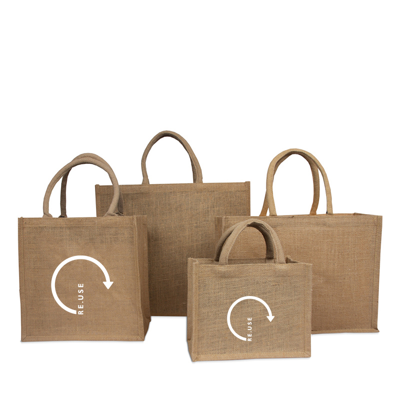 JUTE SHOPPERE MED LOGO